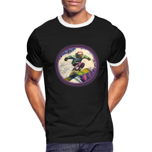 Snowboarding Soul - Men's Ringer T-Shirt