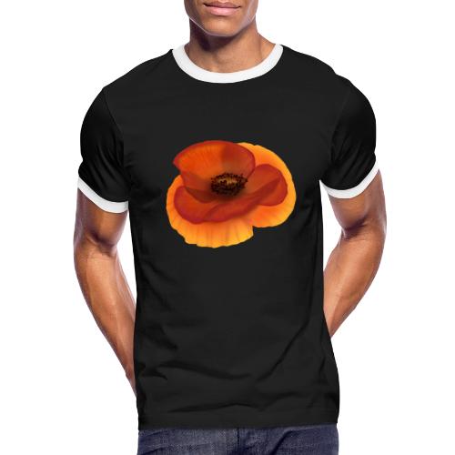 Vivid poppy - Men's Ringer T-Shirt