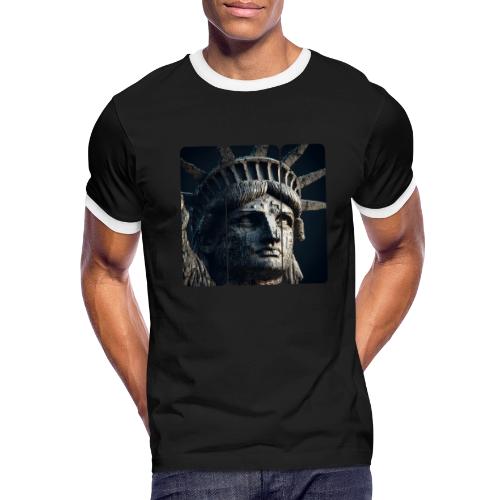 USA: Liberty in Shadows - Men's Ringer T-Shirt