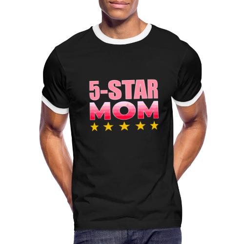 Five Stars Mom - Men's Ringer T-Shirt