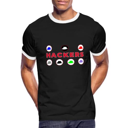 The Spectrum of Hackers - Men's Ringer T-Shirt