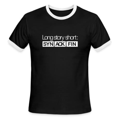 Long Story Short - Men's Ringer T-Shirt