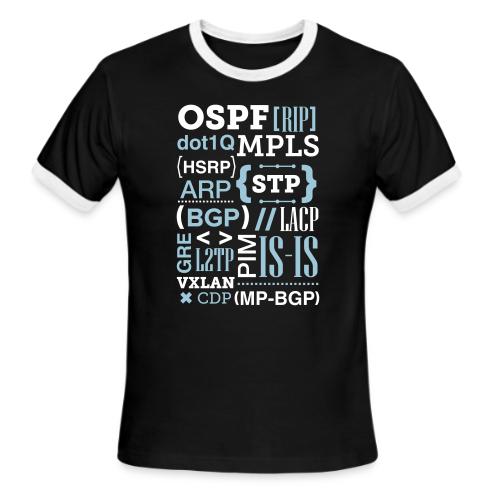 Networking Jargon - Men's Ringer T-Shirt