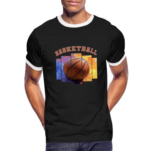 Basketball Pulse - Men's Ringer T-Shirt