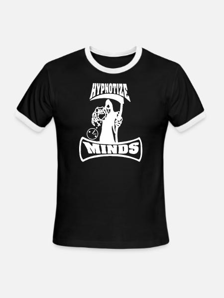 Three 6 Mafia Hypnotize Minds - Men's Ringer T-Shirt - black/white