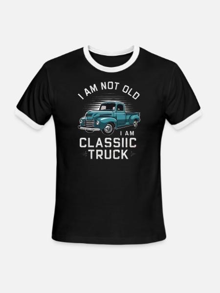 I'm Not Old, I'm a Classic - Men's Ringer T-Shirt - black/white