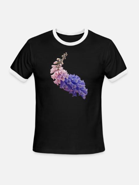 flume skin - Men's Ringer T-Shirt - black/white