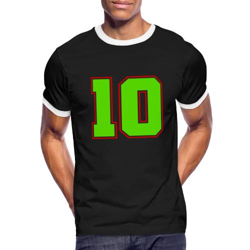 The Magic Number 10 - Men's Ringer T-Shirt