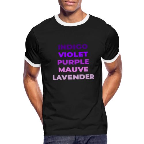 Shades of Purple - Men's Ringer T-Shirt