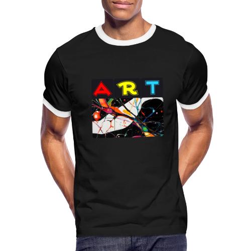 Art in Motion: Color Unleashed - Men's Ringer T-Shirt
