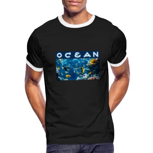 Ocean: Underwater Radiance - Men's Ringer T-Shirt