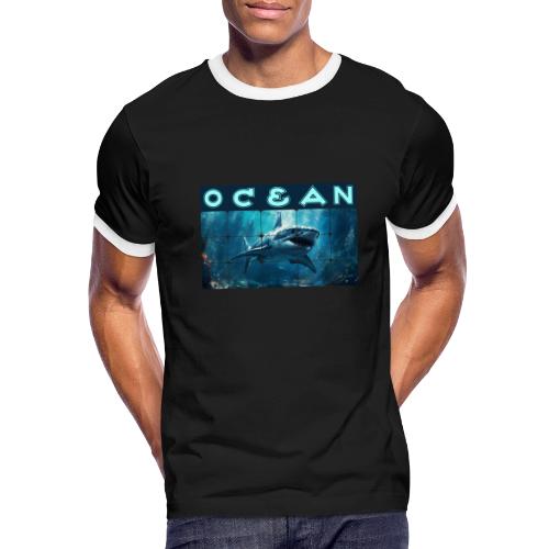 Ocean: Predator's Domain - Men's Ringer T-Shirt