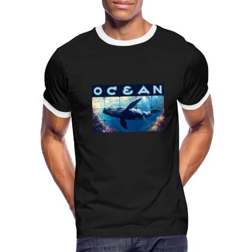 Ocean: Majestic Deep - Men's Ringer T-Shirt