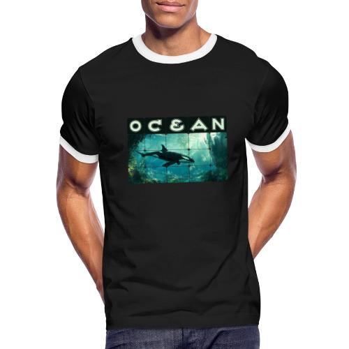 Ocean: Silent Hunter - Men's Ringer T-Shirt