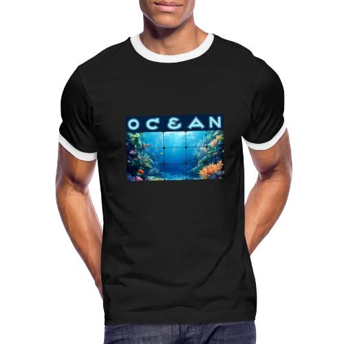 Ocean: Tropical Drift - Men's Ringer T-Shirt