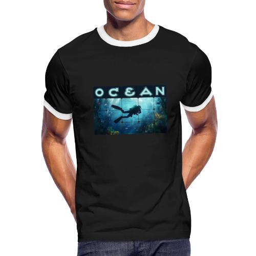 Ocean: Beneath the Blue - Men's Ringer T-Shirt