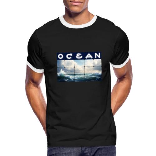 Ocean: Waves of Fury - Men's Ringer T-Shirt