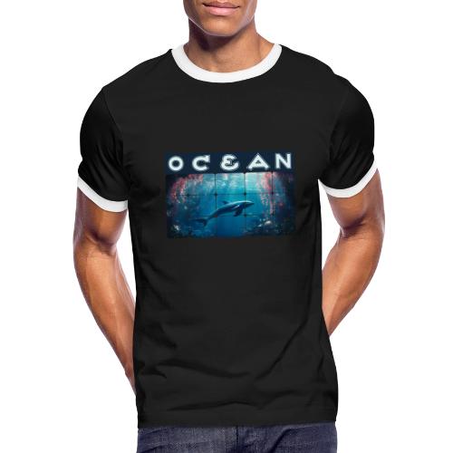 Ocean: Blue Grace - Men's Ringer T-Shirt