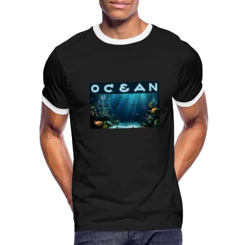 Ocean: Rainbow Reef Life - Men's Ringer T-Shirt