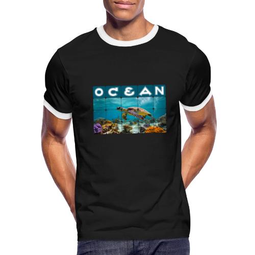 Ocean: Gentle Voyager - Men's Ringer T-Shirt