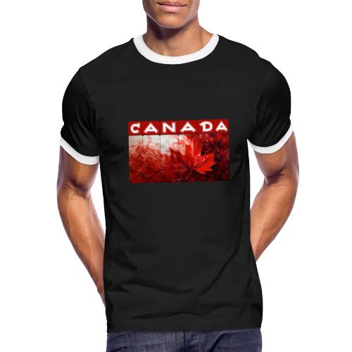 Canada Painted Pride - Men's Ringer T-Shirt