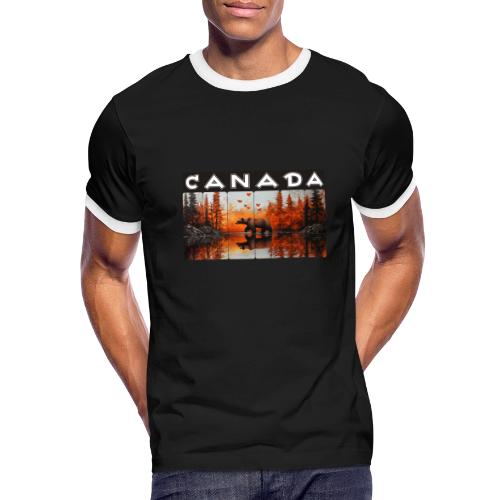 Canada Wilderness Art - Men's Ringer T-Shirt