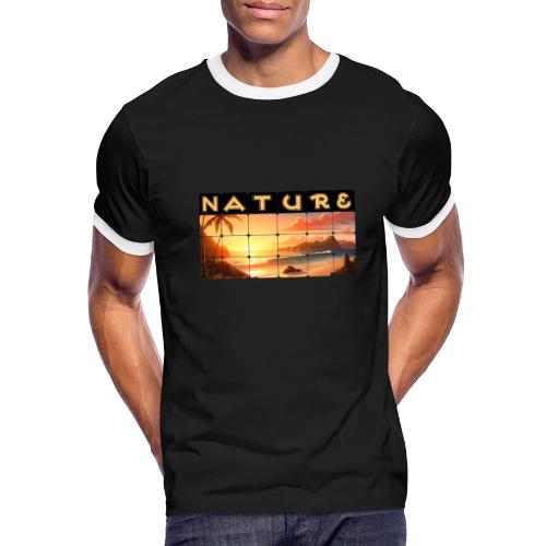 Nature: Tropical Twilight - Men's Ringer T-Shirt