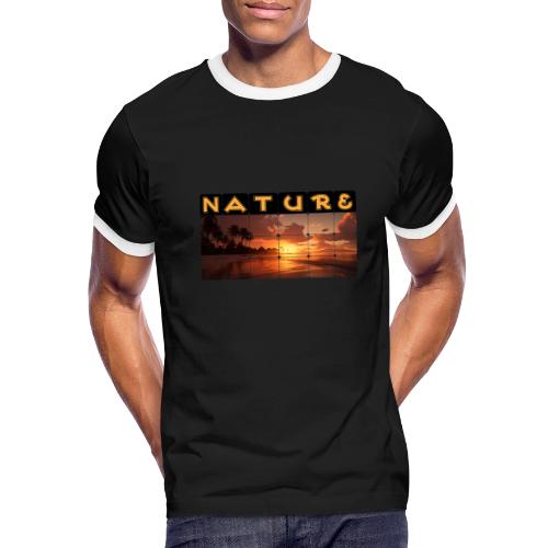 Nature: Sunset Serenity - Men's Ringer T-Shirt