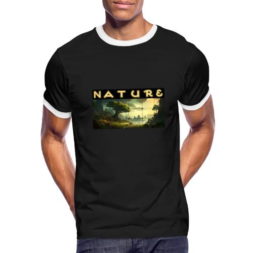 Whispers of Green Peaks - Men's Ringer T-Shirt