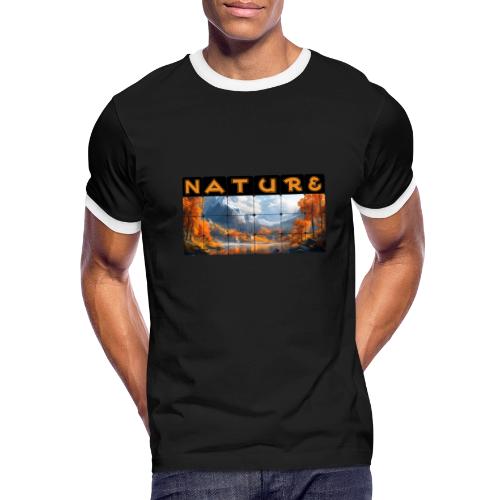 Nature: Golden Autumn Escape - Men's Ringer T-Shirt