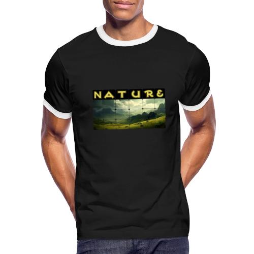 Nature: Verdant Peaks - Men's Ringer T-Shirt