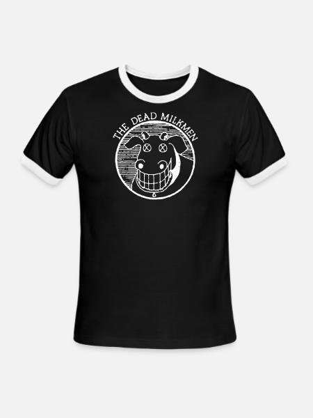 The Dead Milkmen - Men's Ringer T-Shirt - black/white