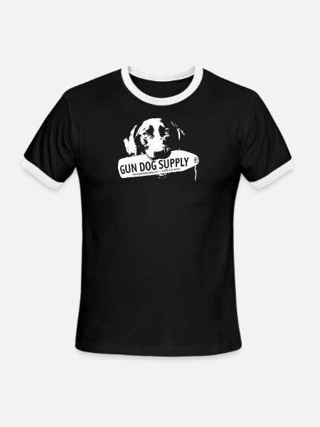 Gun dog supply - Men's Ringer T-Shirt - black/white