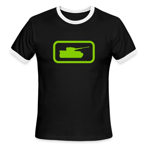 Tank Logo - Multi-Color - Axis & Allies - Men's Ringer T-Shirt
