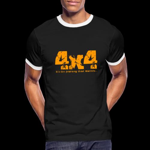 4x4 - it's the journey that matters... - Men's Ringer T-Shirt