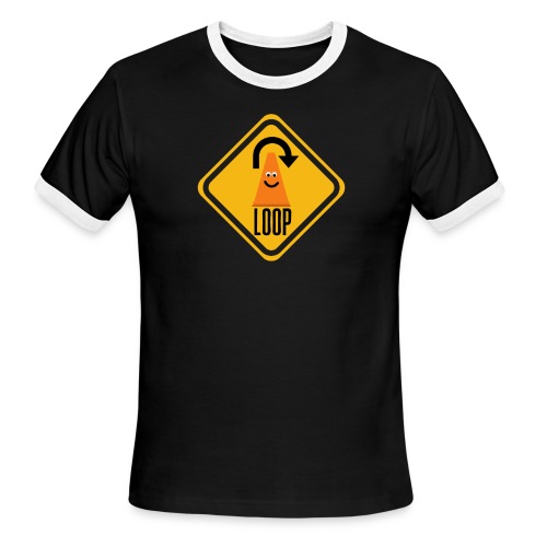 Coney’s Loop Sign - Men's Ringer T-Shirt