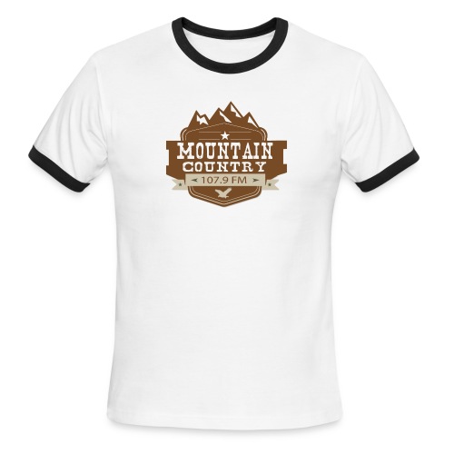 Mountain Country 107.9 - Men's Ringer T-Shirt