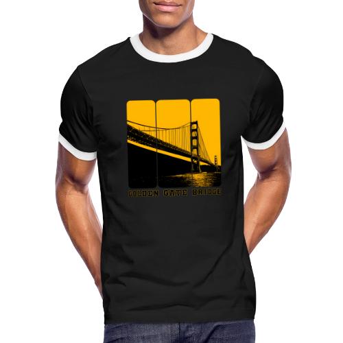 Golden Gate Bold Icon - Men's Ringer T-Shirt