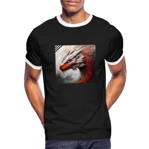 Mystic Dragon Realm - Men's Ringer T-Shirt
