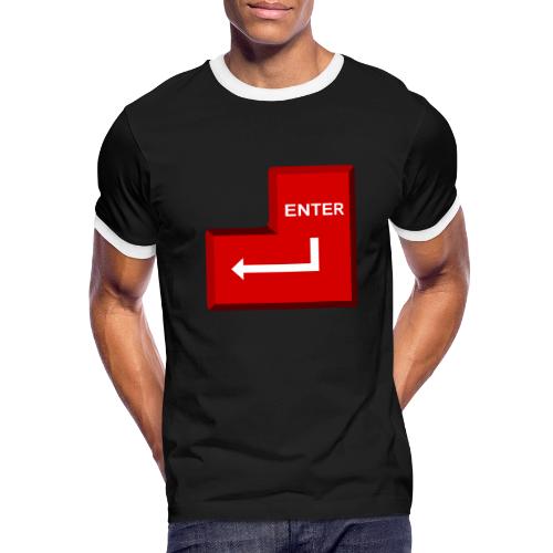 Just Press Enter - Men's Ringer T-Shirt