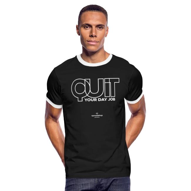 Quit in white