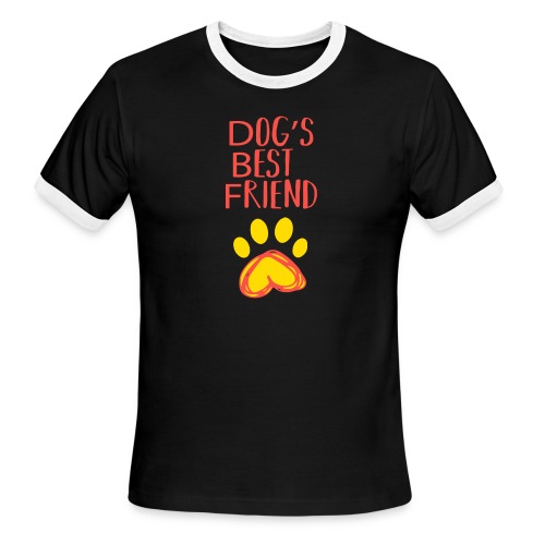 Dog's Best Friend - Men's Ringer T-Shirt