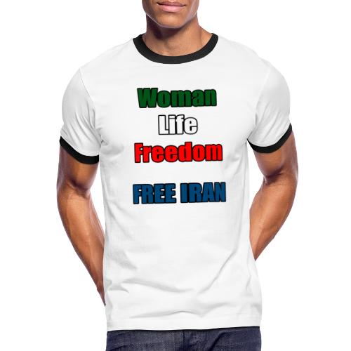 Woman Life Freedom - Men's Ringer T-Shirt