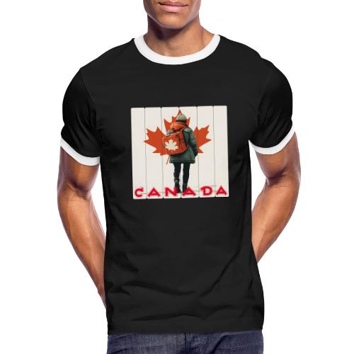 Canada: Proud Canadian Woman - Men's Ringer T-Shirt
