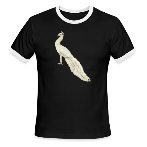 White peacock - Men's Ringer T-Shirt