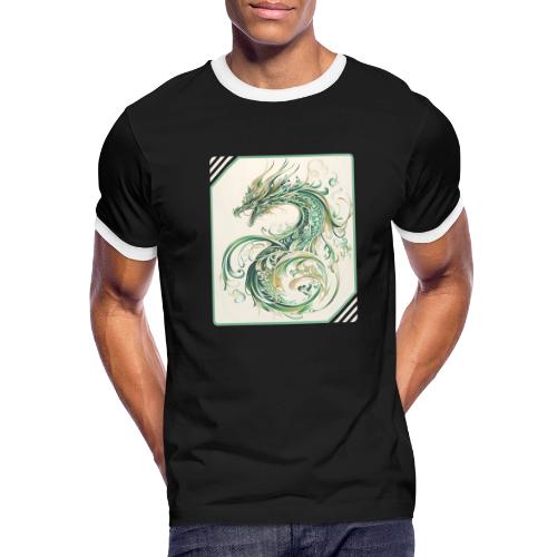 Brush of the Dragon - Men's Ringer T-Shirt