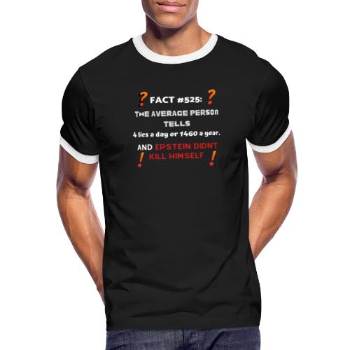 Epstein's trivia - Men's Ringer T-Shirt