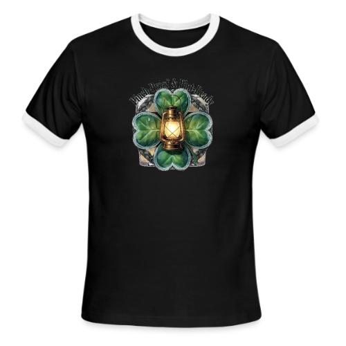 Pinch-Proof Lantern Clover T-Shirt - Men's Ringer T-Shirt