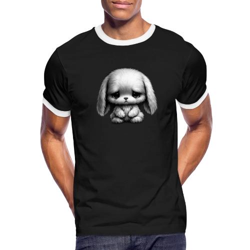 Sad Puppy Meme with Puppy Standing - Men's Ringer T-Shirt