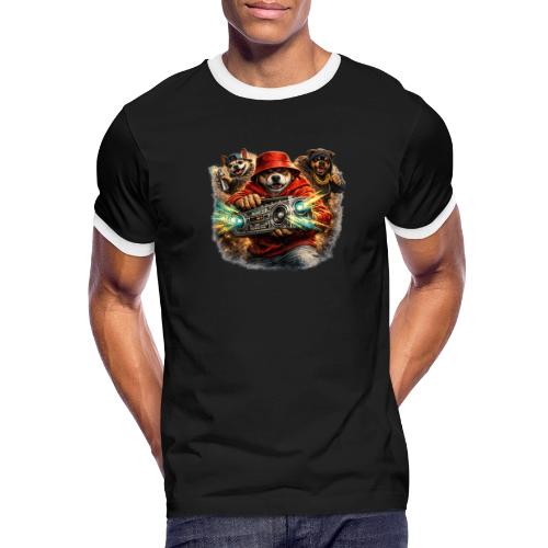 Urban Beat Dog Heroes - Men's Ringer T-Shirt